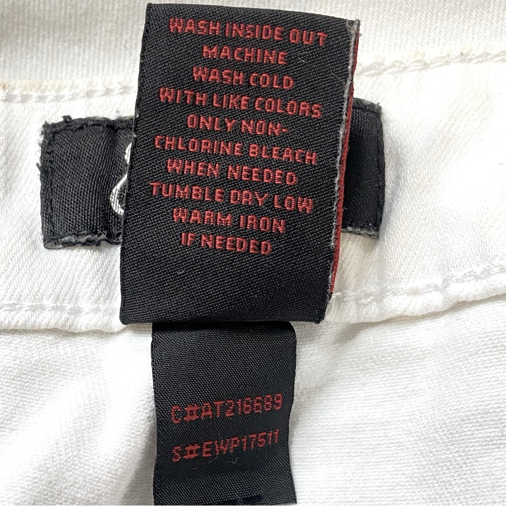 Earl Embroidered Hem Skinny Ankle Jeans - Picture 11 of 13